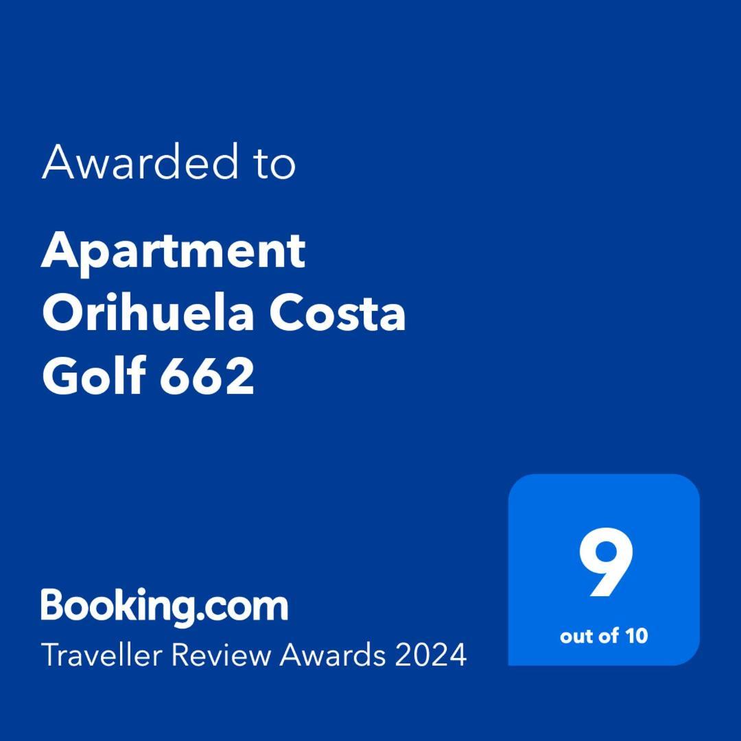Apartment Orihuela Costa Golf 662 Los Dolses Dış mekan fotoğraf